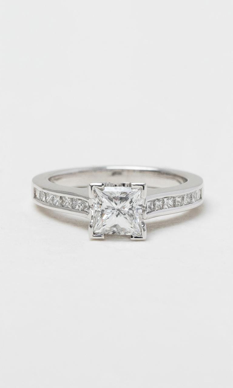 2024 © Hogans Family Jewellers 18K WG Princess Cut Diamond Solitaire Ring