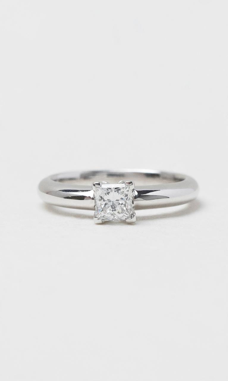 2024 © Hogans Family Jewellers 18K WG Princess Cut Diamond Solitaire Ring