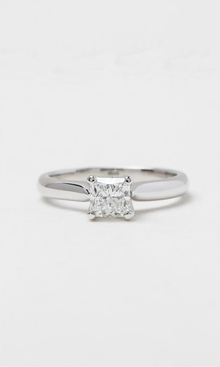 2024 © Hogans Family Jewellers 18K WG Princess Cut Diamond Solitaire Ring