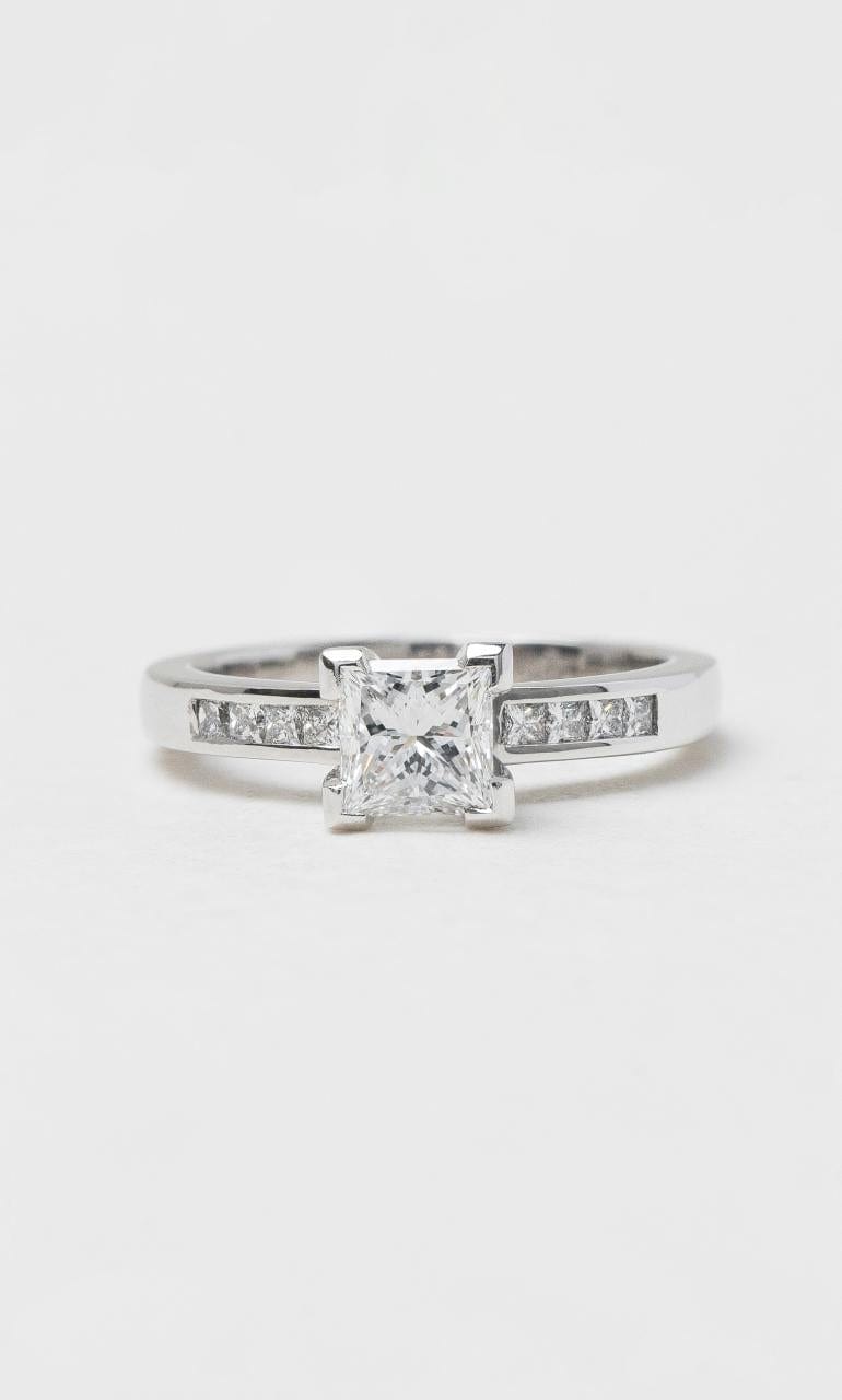 2024 © Hogans Family Jewellers 18K WG Princess Cut Diamond Solitaire Ring