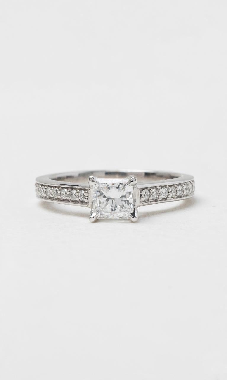 2024 © Hogans Family Jewellers 18K WG Princess Cut Diamond Solitaire Ring