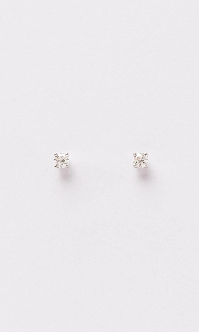 2024 © Hogans Family Jewellers 18K WG Round Brilliant Solitaire Diamond Studs