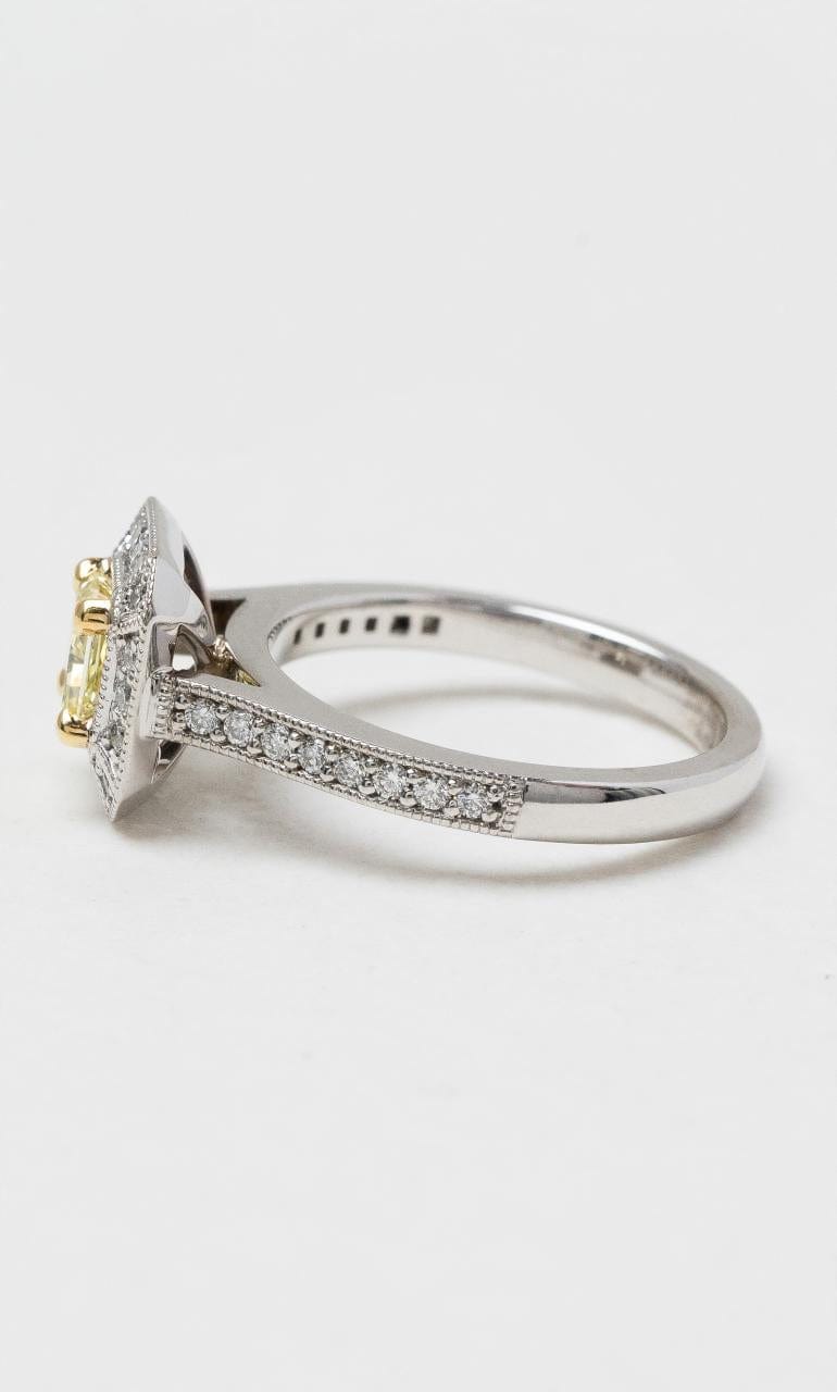 2024 © Hogans Family Jewellers 18K WYG Radiant Cut Yellow Diamond Ring