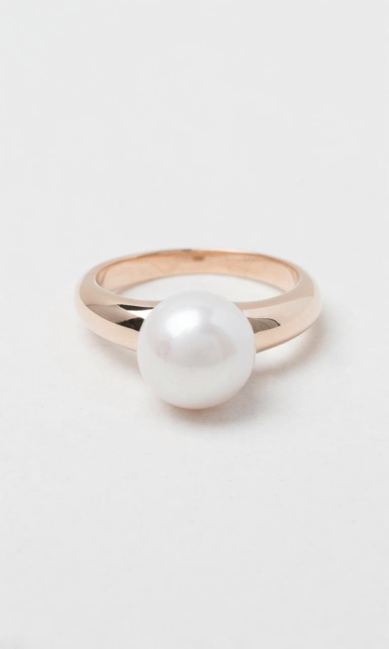 2024 © Hogans Family Jewellers 9K RG Freshwater Pearl Dress Ring