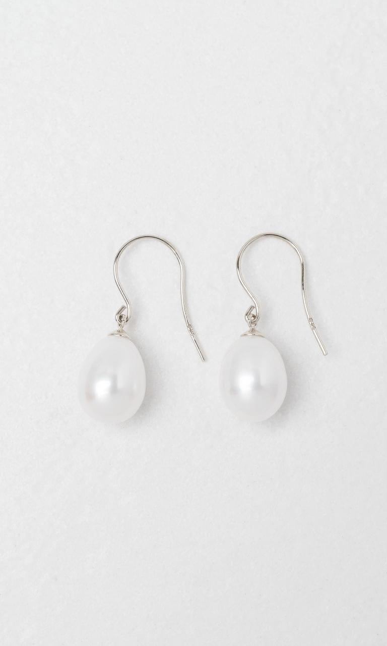 2024 © Hogans Family Jewellers 9K WG 9mm Freshwater Pearl Drop Earrings