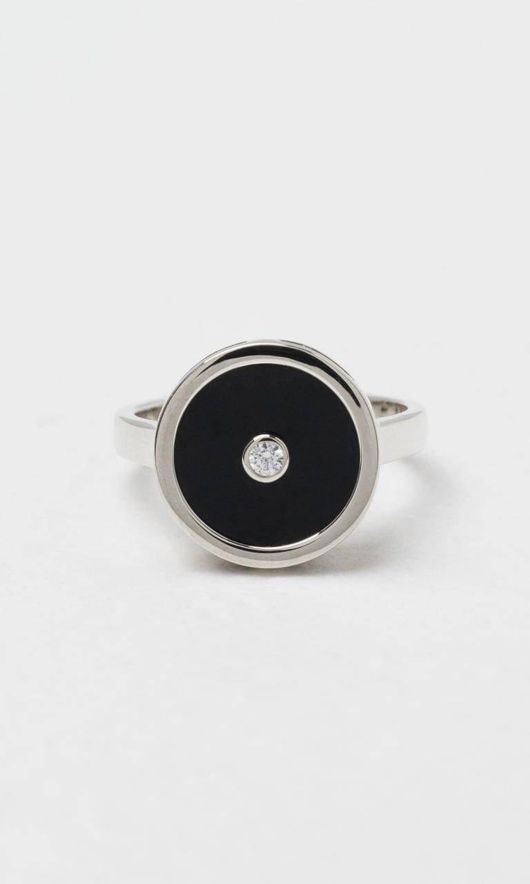 2024 © Hogans Family Jewellers 9K WG Onyx Dress Ring