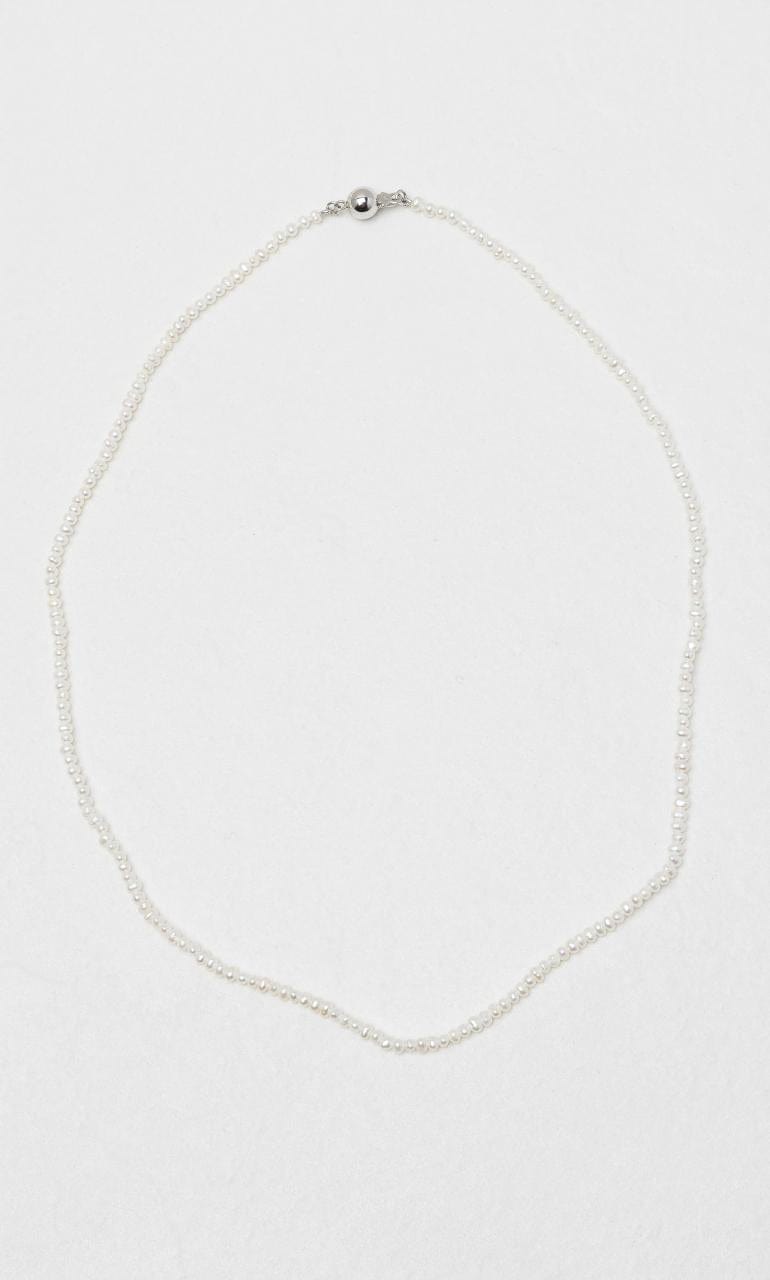 2024 © Hogans Family Jewellers 9K WG Seed Pearl Necklace