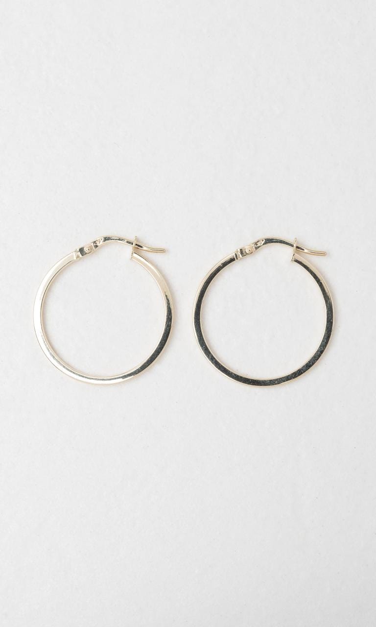 2024 © Hogans Family Jewellers 9K YG 20mm Square Hoop Earrings