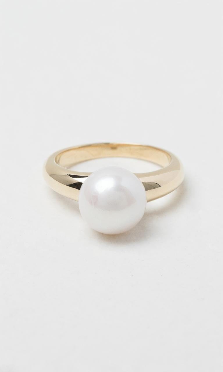 2024 © Hogans Family Jewellers 9K YG Freshwater Pearl Dress Ring