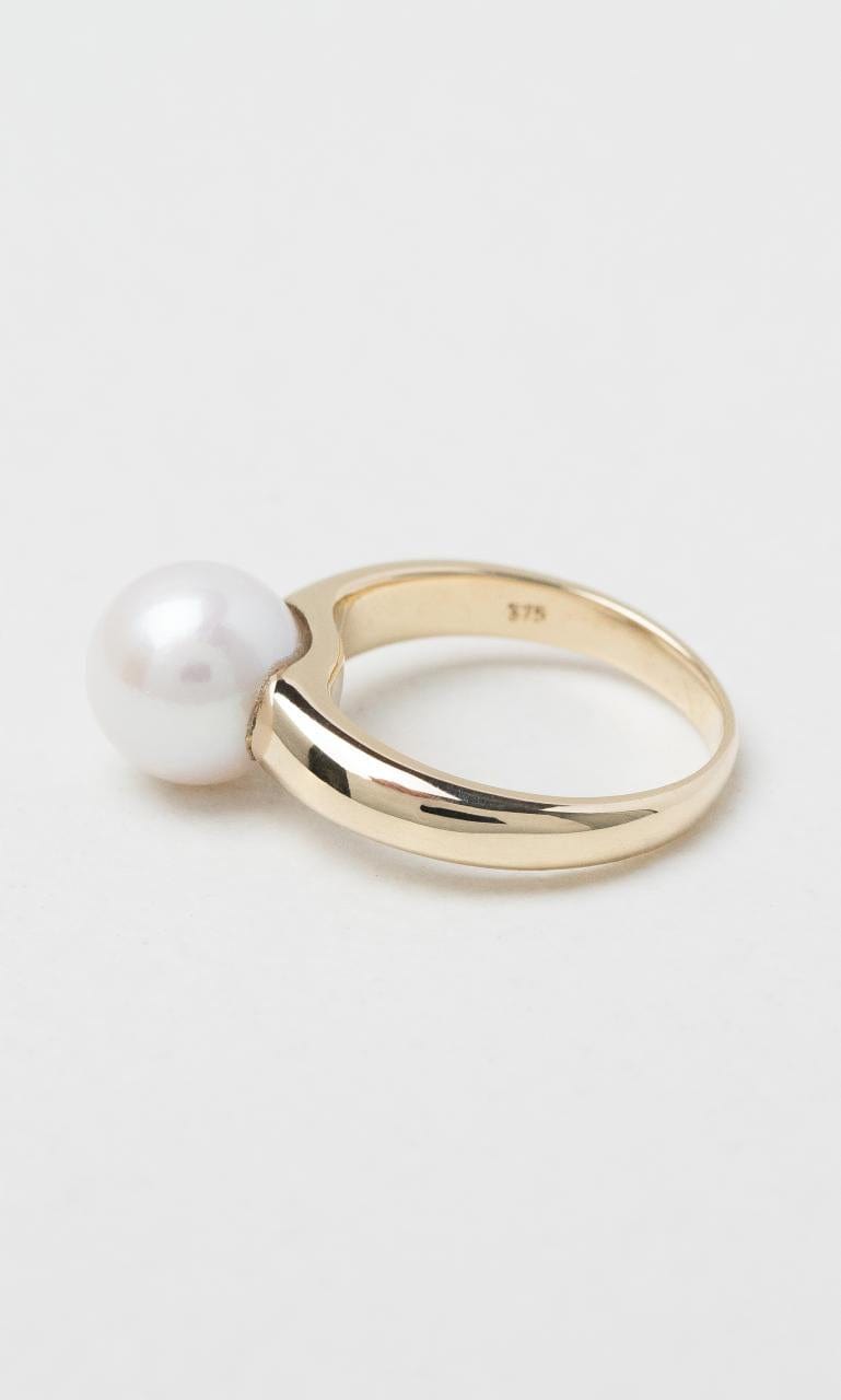 2024 © Hogans Family Jewellers 9K YG Freshwater Pearl Dress Ring