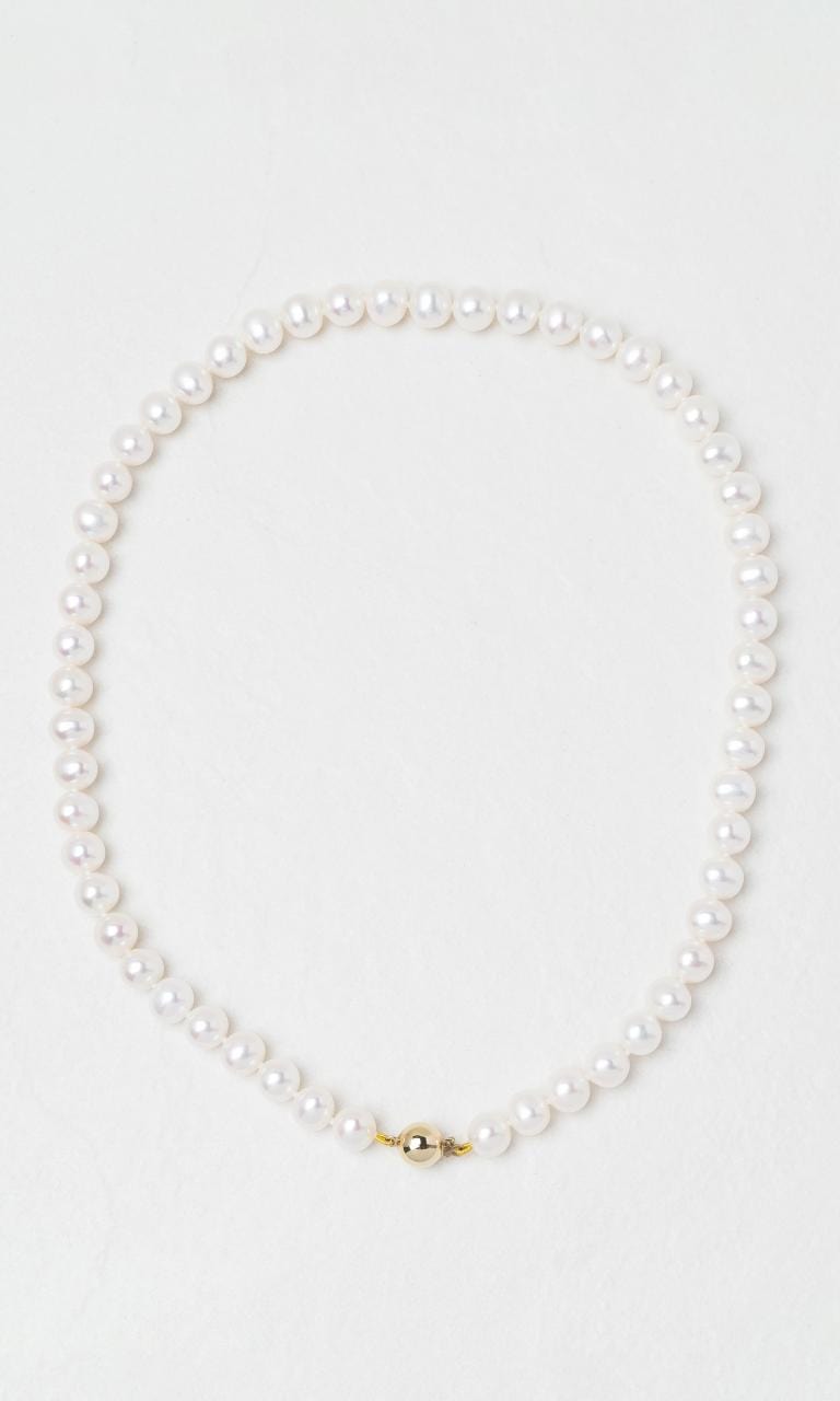 2024 © Hogans Family Jewellers 9K YG Freshwater Pearl Necklace