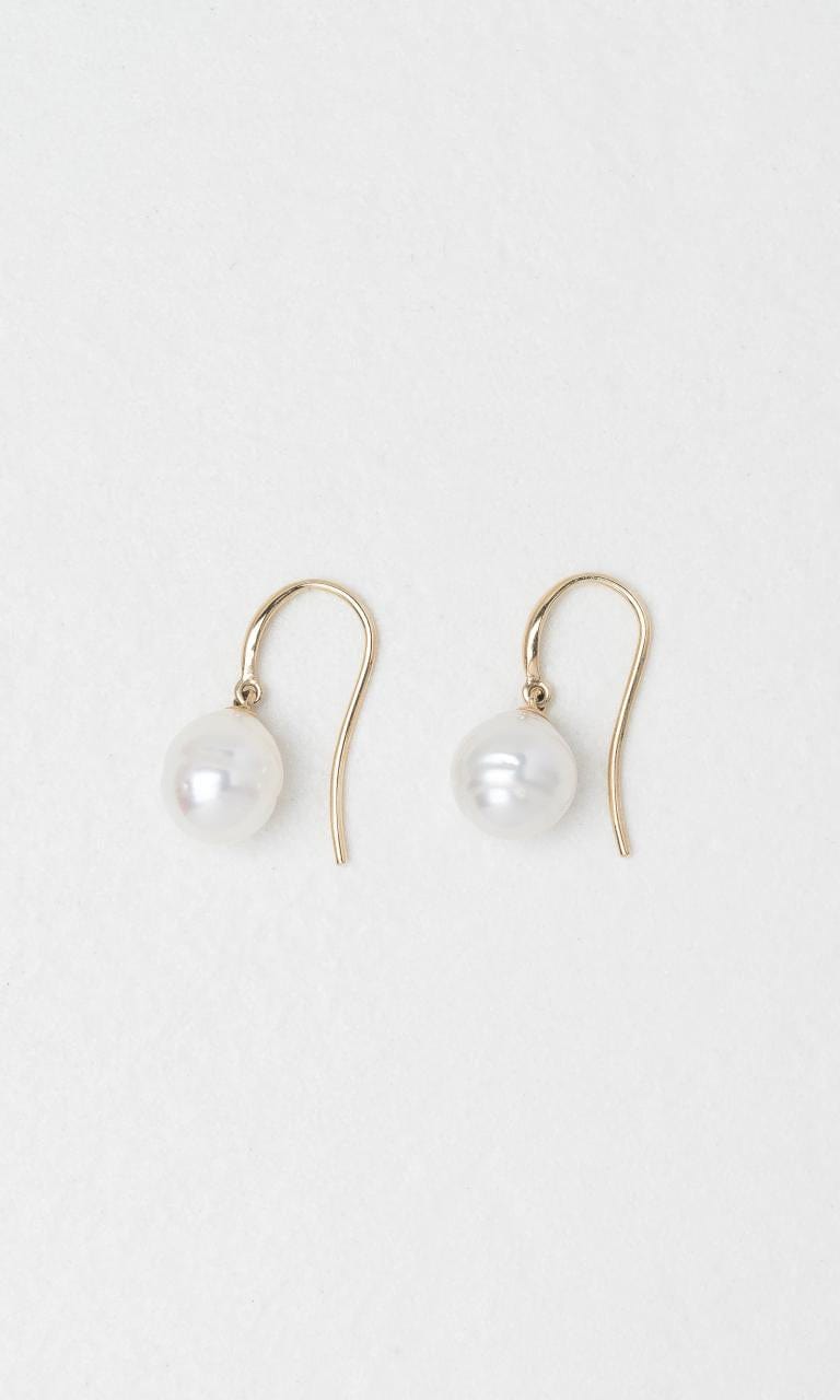 2024 © Hogans Family Jewellers 9K YG South Sea Pearl Drop Earrings