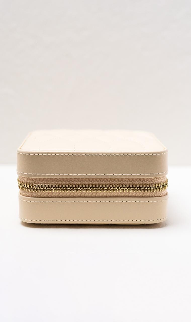 2024 © Hogans Family Jewellers Caroline Zip Travel Case Ivory