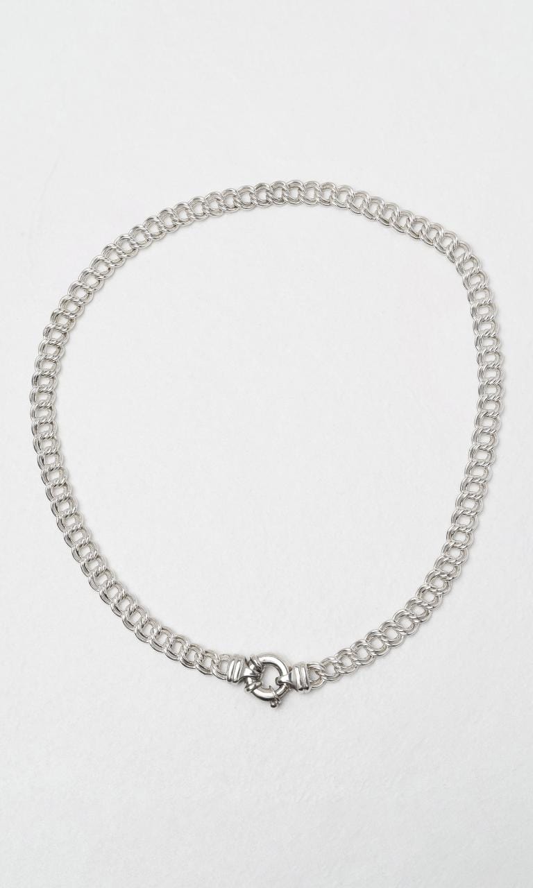 2024 © Hogans Family Jewellers Sterling Silver Double Curb Chain