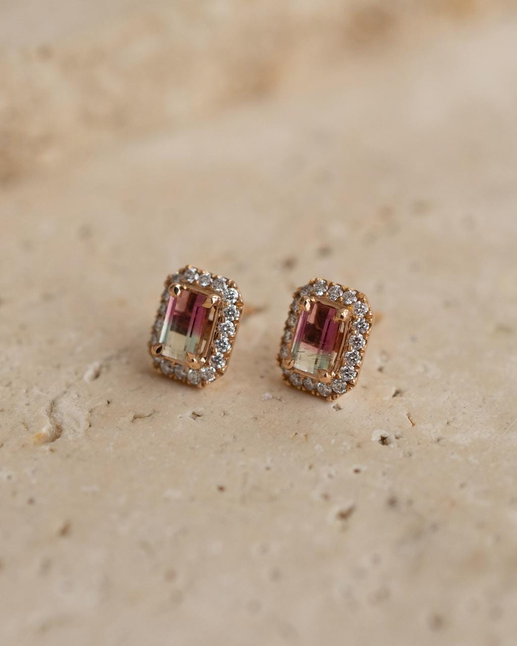 Tourmaline earrings store studs