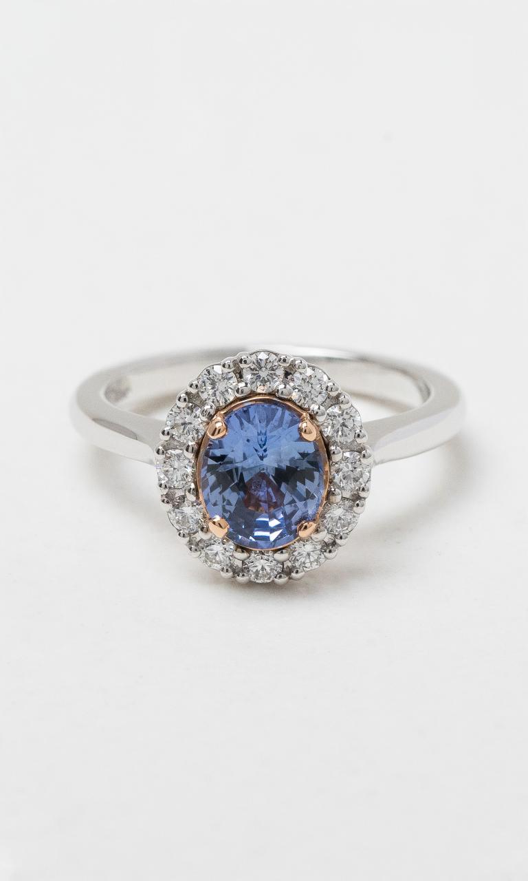 18K WRG Purple Ceylon Sapphire Ring