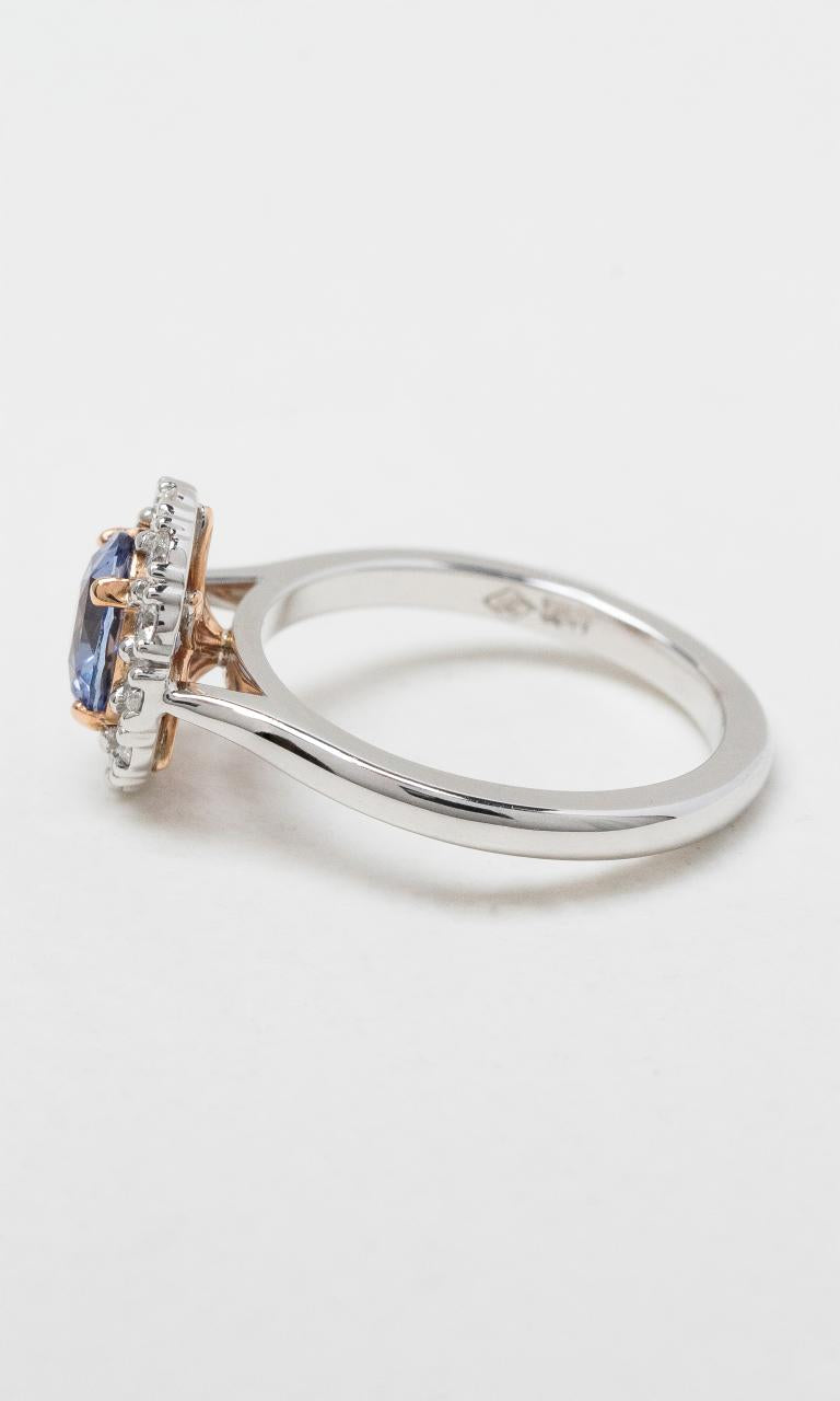 18K WRG Purple Ceylon Sapphire Ring